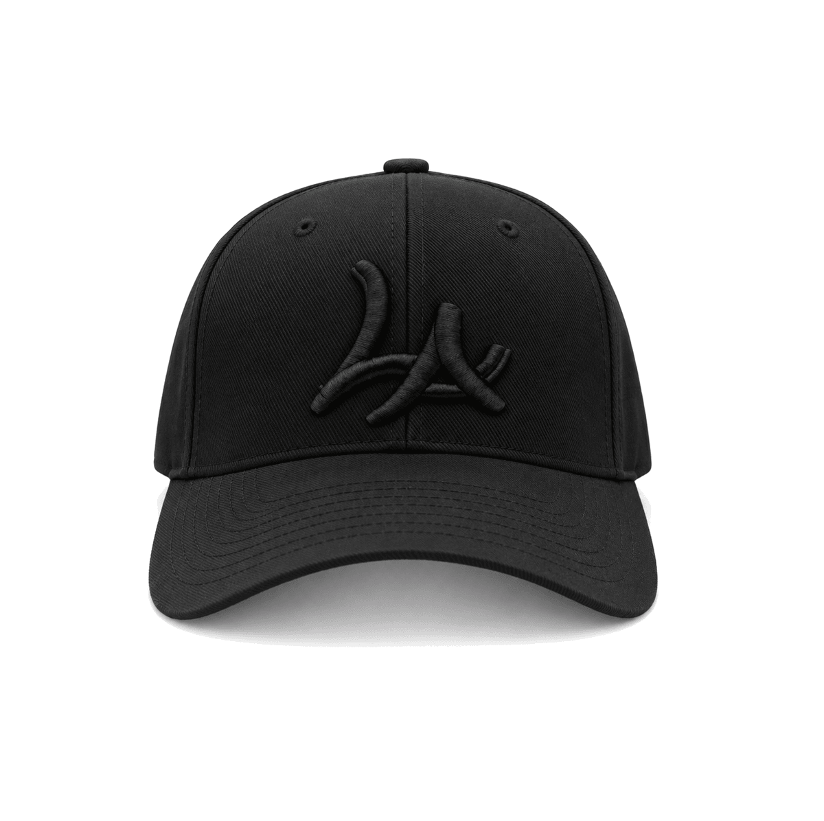 THE BLACK LA — RESID3NCY Los Angeles snapback, front