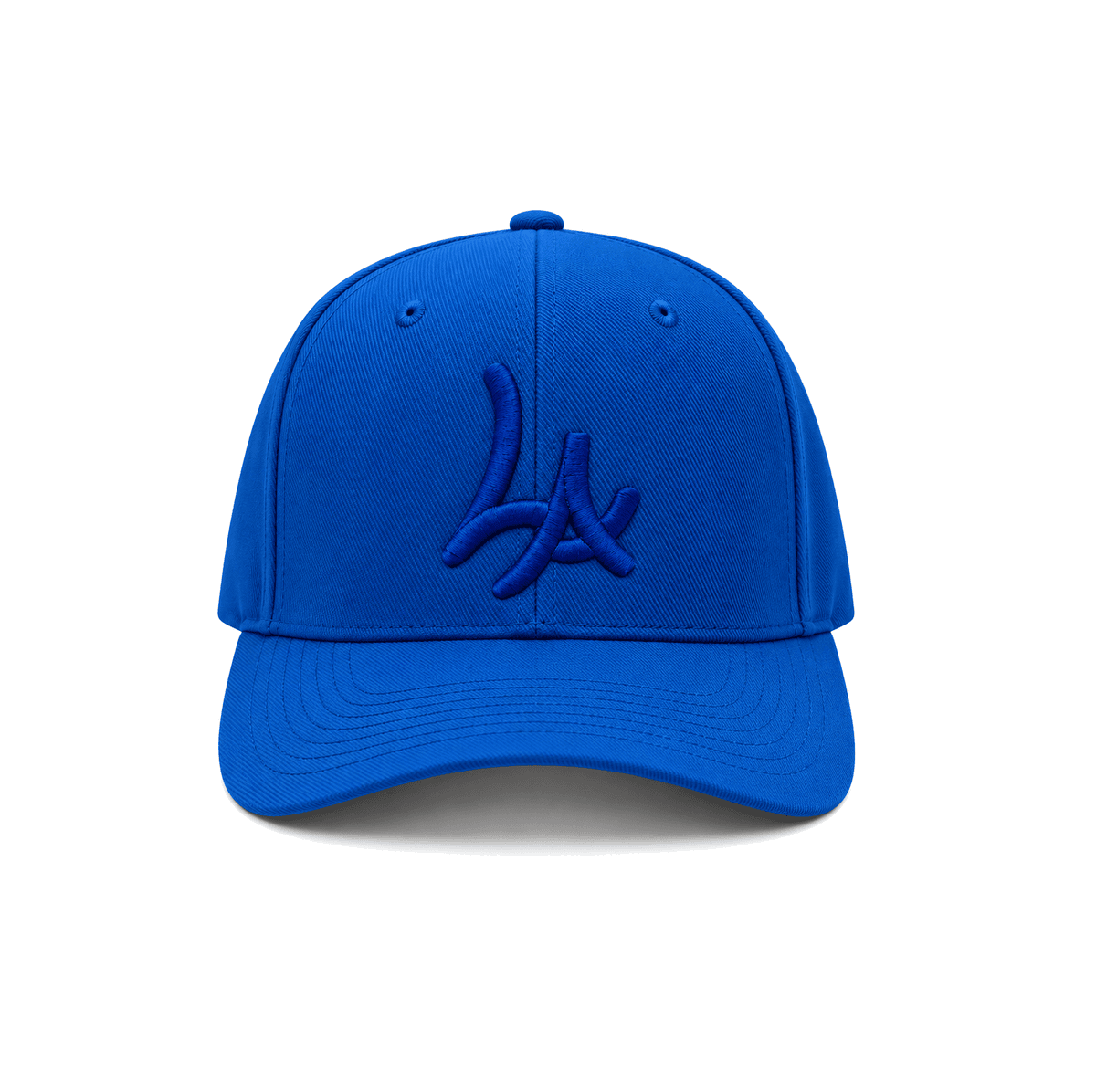 THE BLUE LA — RESID3NCY Los Angeles snapback, front