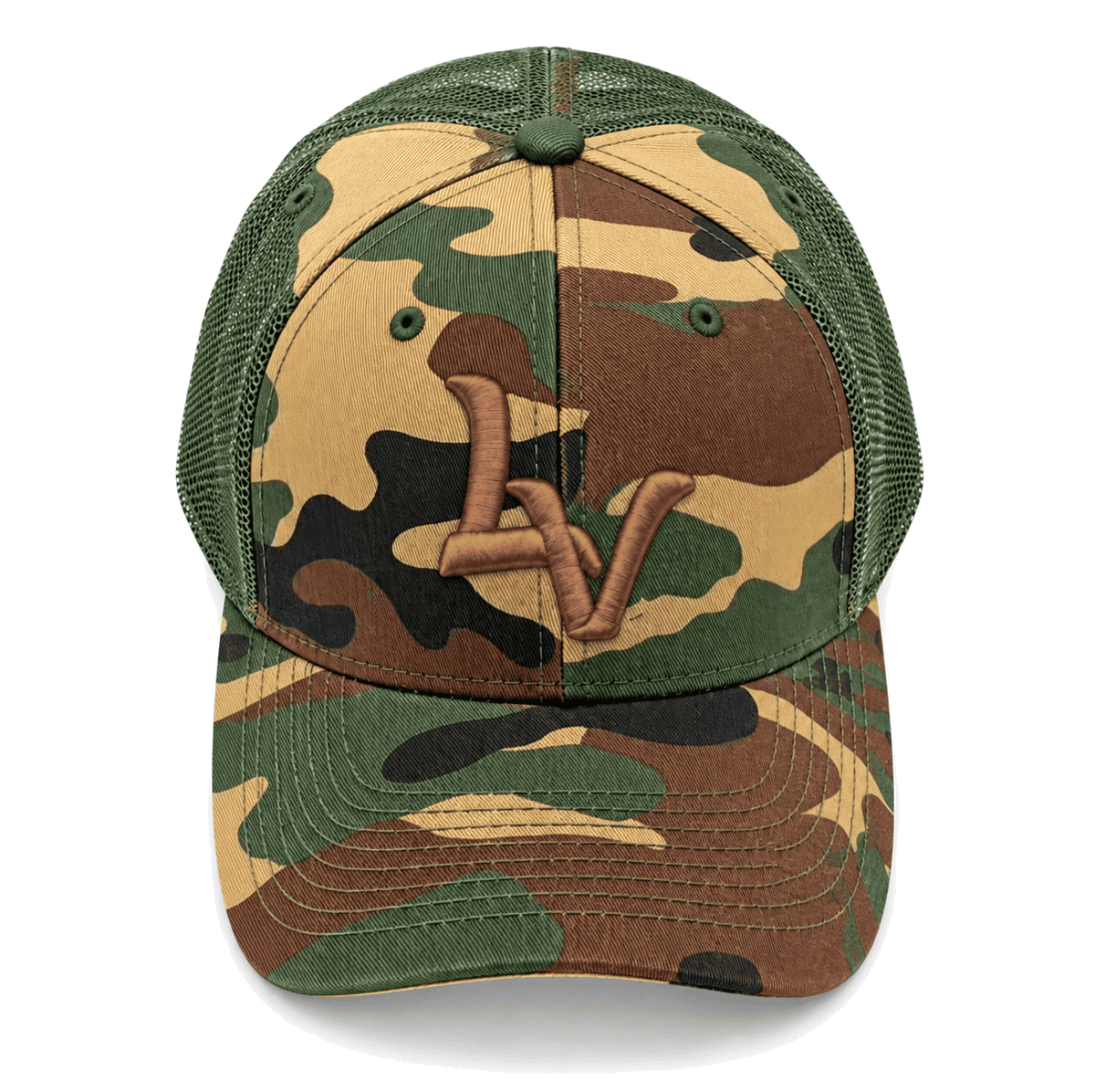THE CAMO LV — RESID3NCY Las Vegas snapback, top