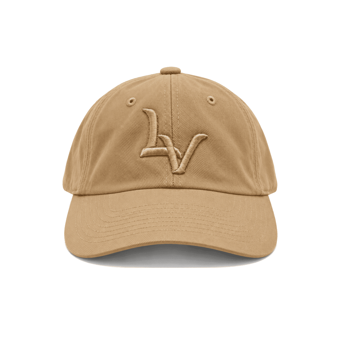 THE KHAKI LV DAD — RESID3NCY Las Vegas dad hat, front