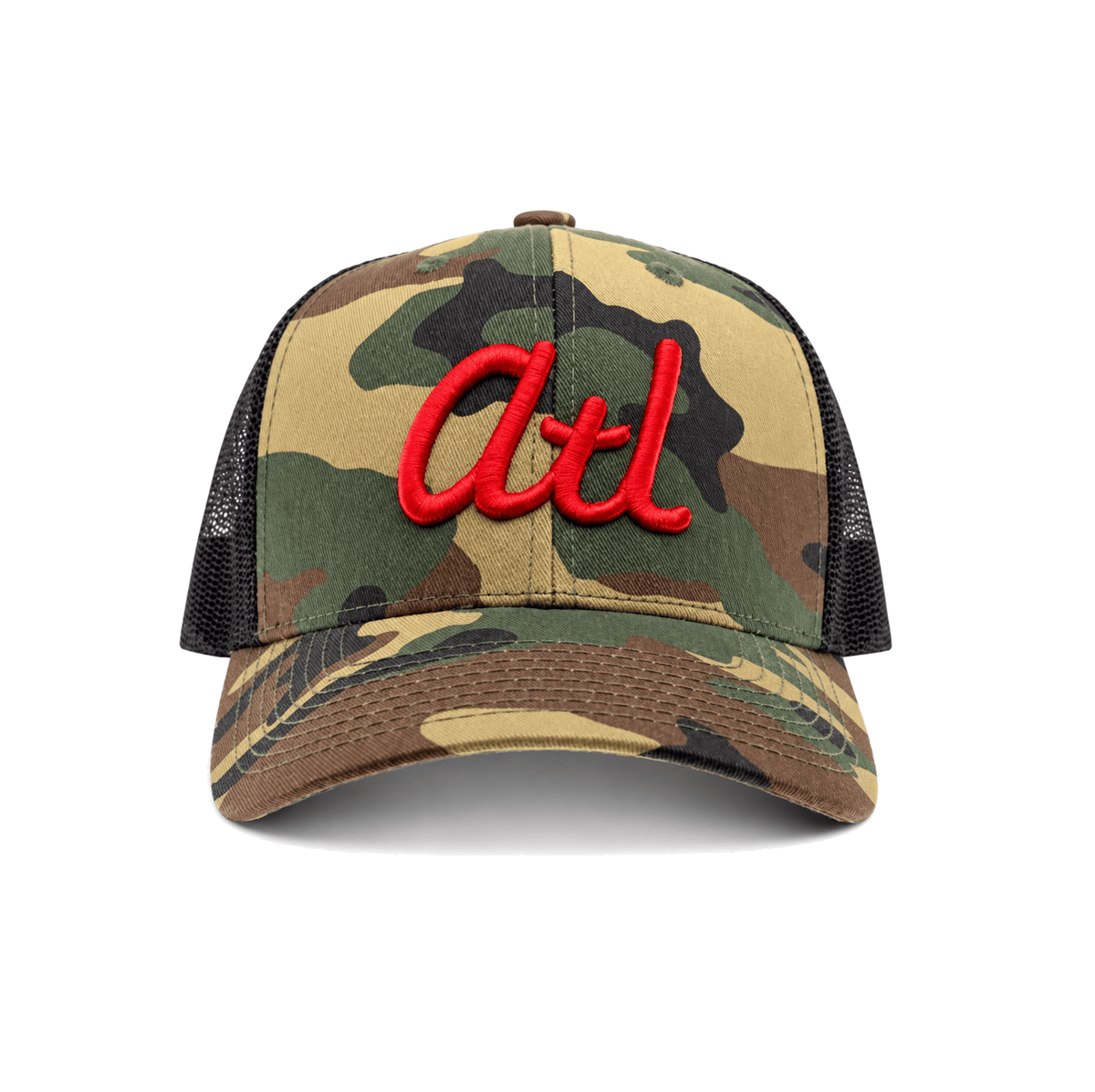 THE MCPHERSON — RESID3NCY Atlanta trucker snapback, front