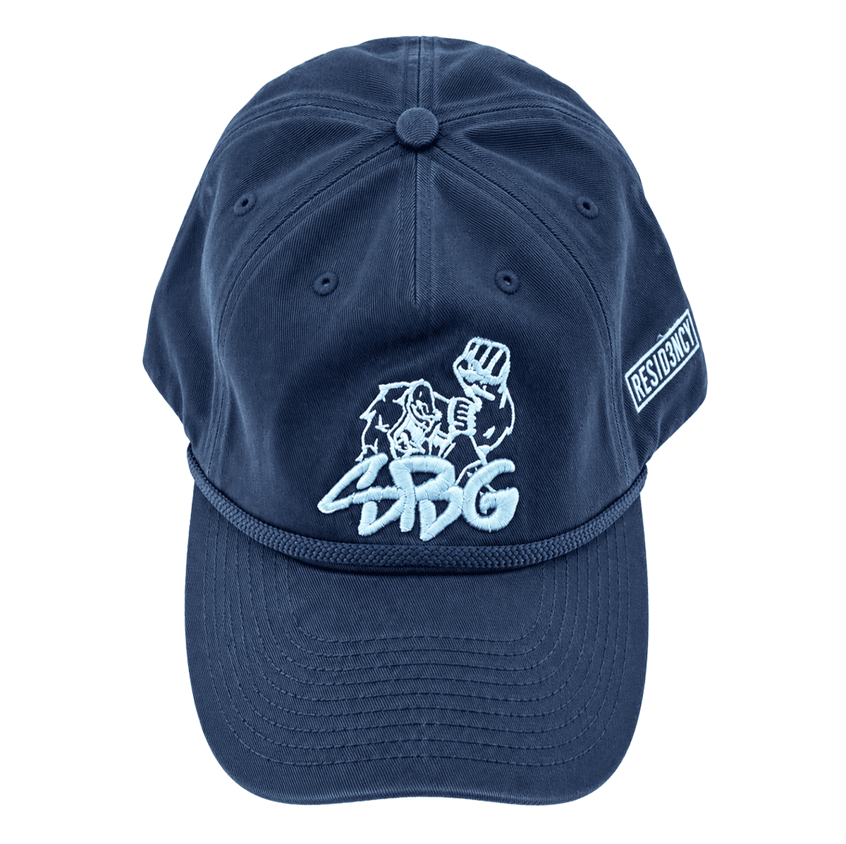 THE SBG X RESID3NCY 9 BEACH UNSTRUCTURED — RESID3NCY San Francisco dad hat, top