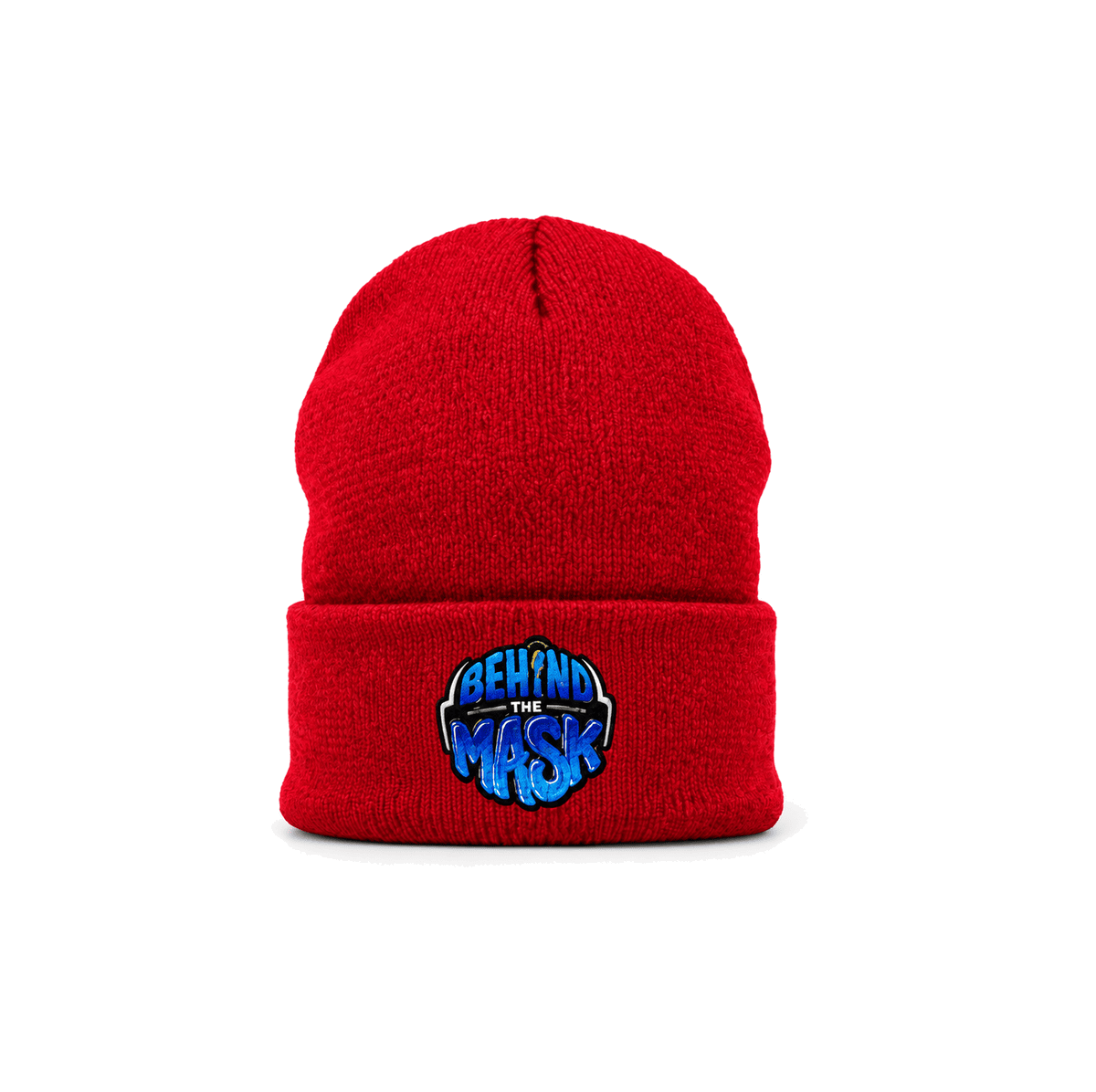 THE BEHIND THE MASK BEANIE — RESID3NCY Atlanta beanie, patch side