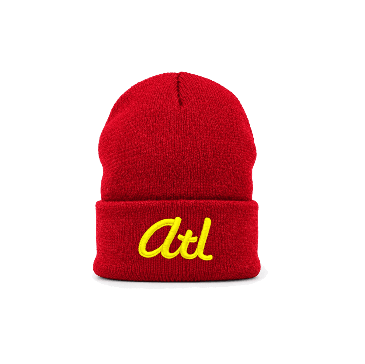 THE BEHIND THE MASK BEANIE — RESID3NCY Atlanta beanie, front