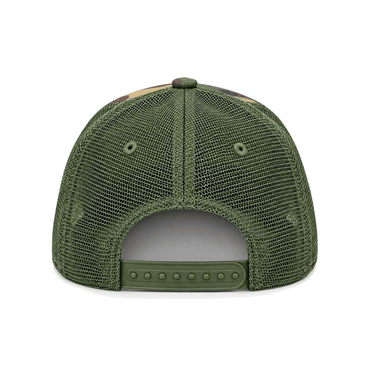 THE CAMO LA — RESID3NCY Los Angeles trucker, back