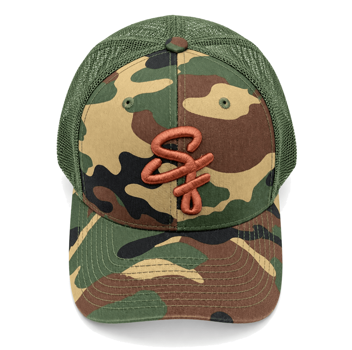 THE CAMO SF — RESID3NCY San Francisco snapback, top