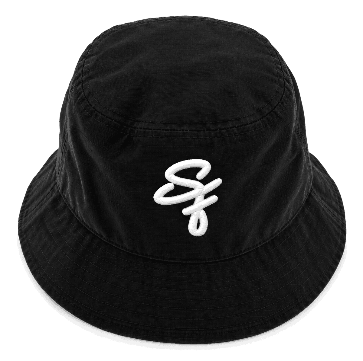 THE MARKET BUCKET — RESID3NCY San Francisco bucket hat, top